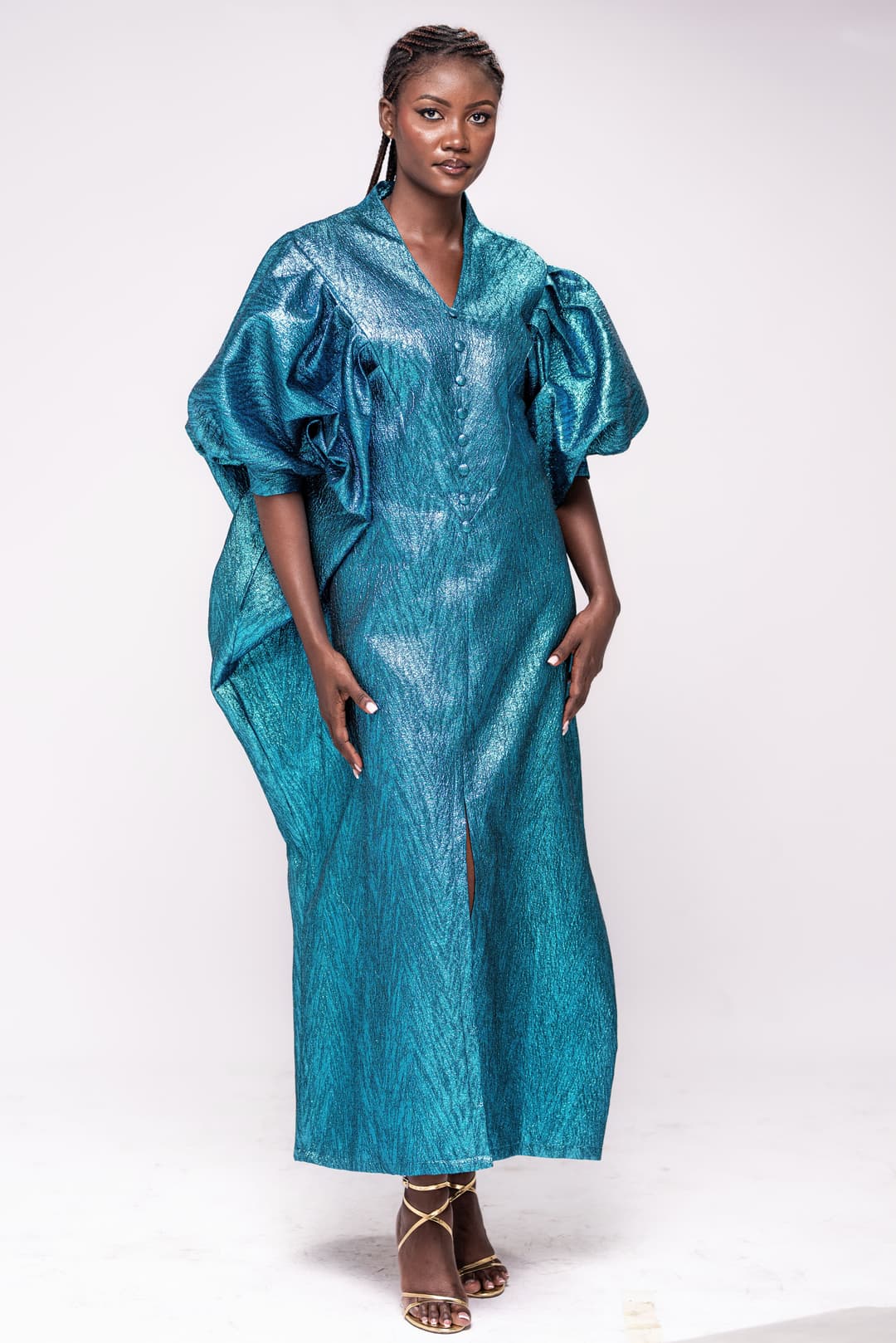 Robe Boubou Cynthia bleu cover image