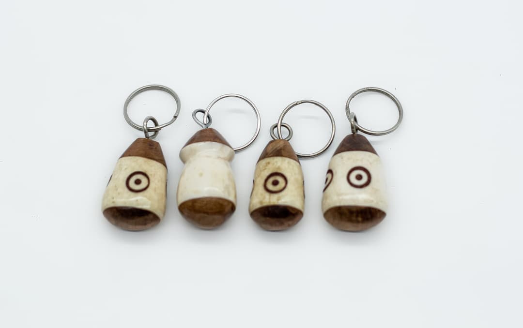 Porte clé en os de bœuf  cover image