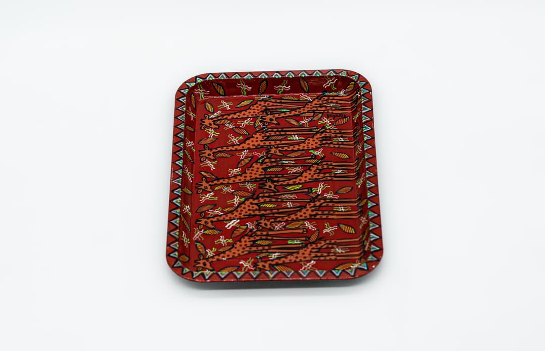 Plateau peints animaux M cover image