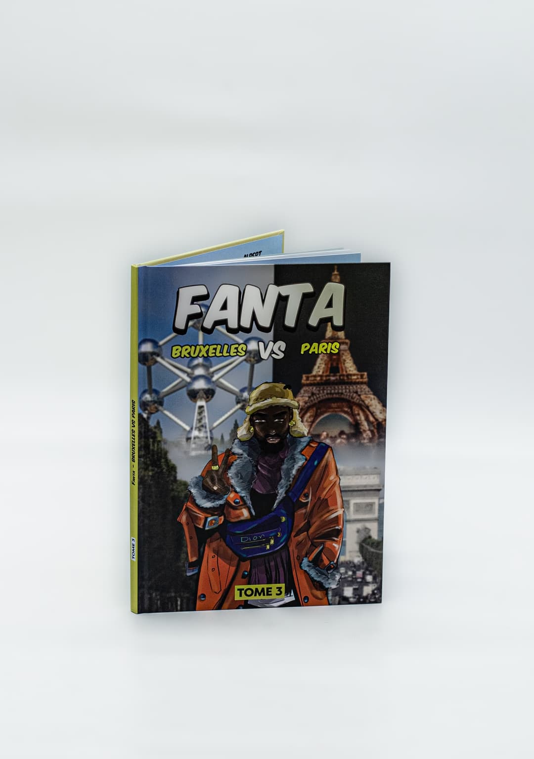 BD FANTA "BRUXELLES VS PARIS" cover image